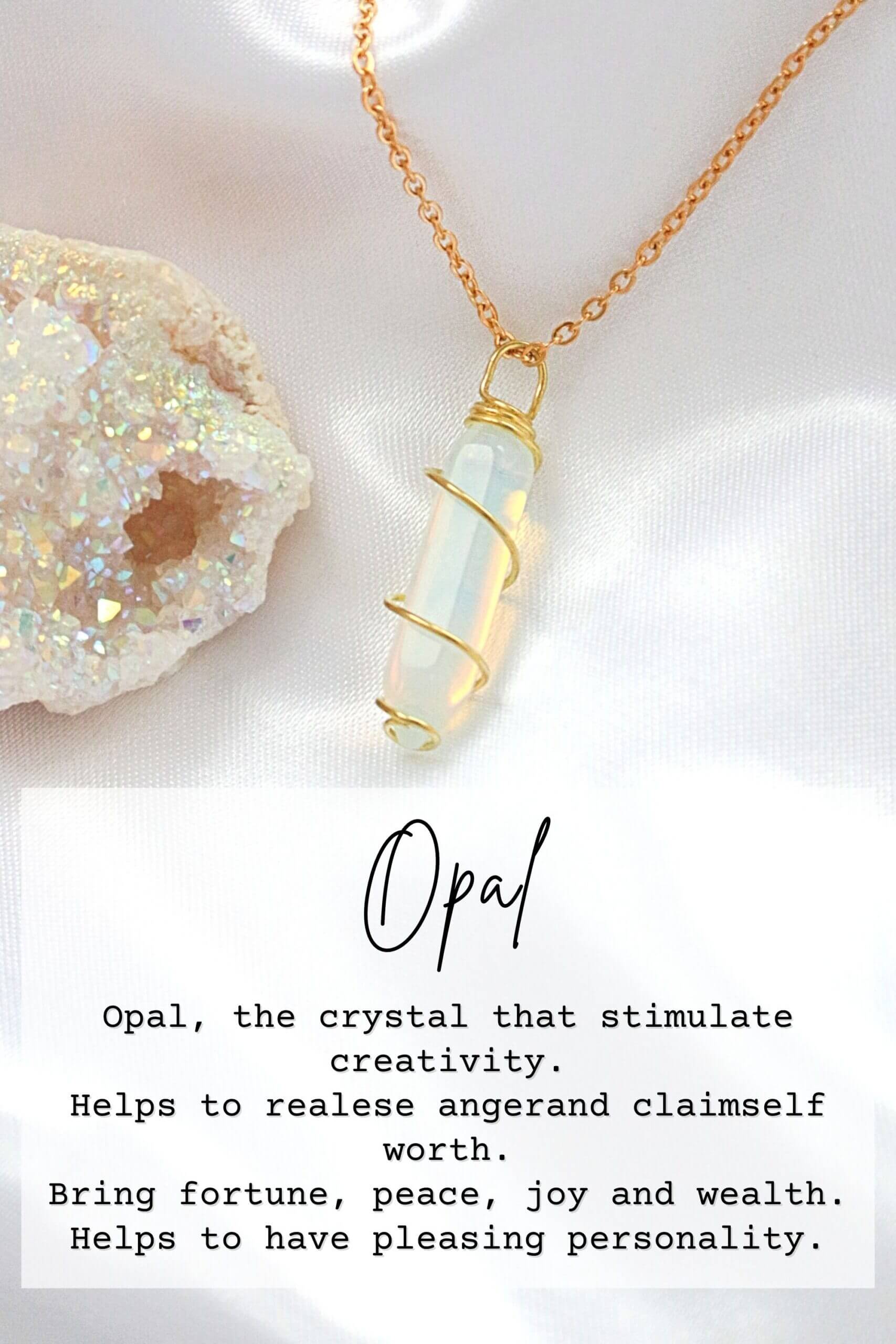 Double-ended Natural Crystals | 18K Hand Wired Necklaces-8